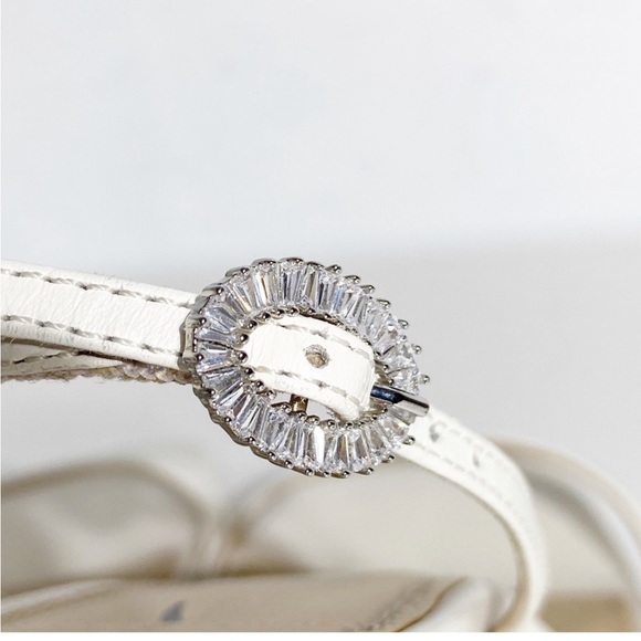 Black Suede Studio Carla Strappy Heeled Sandal, US Size: 8.5 - Picture 4 of 11